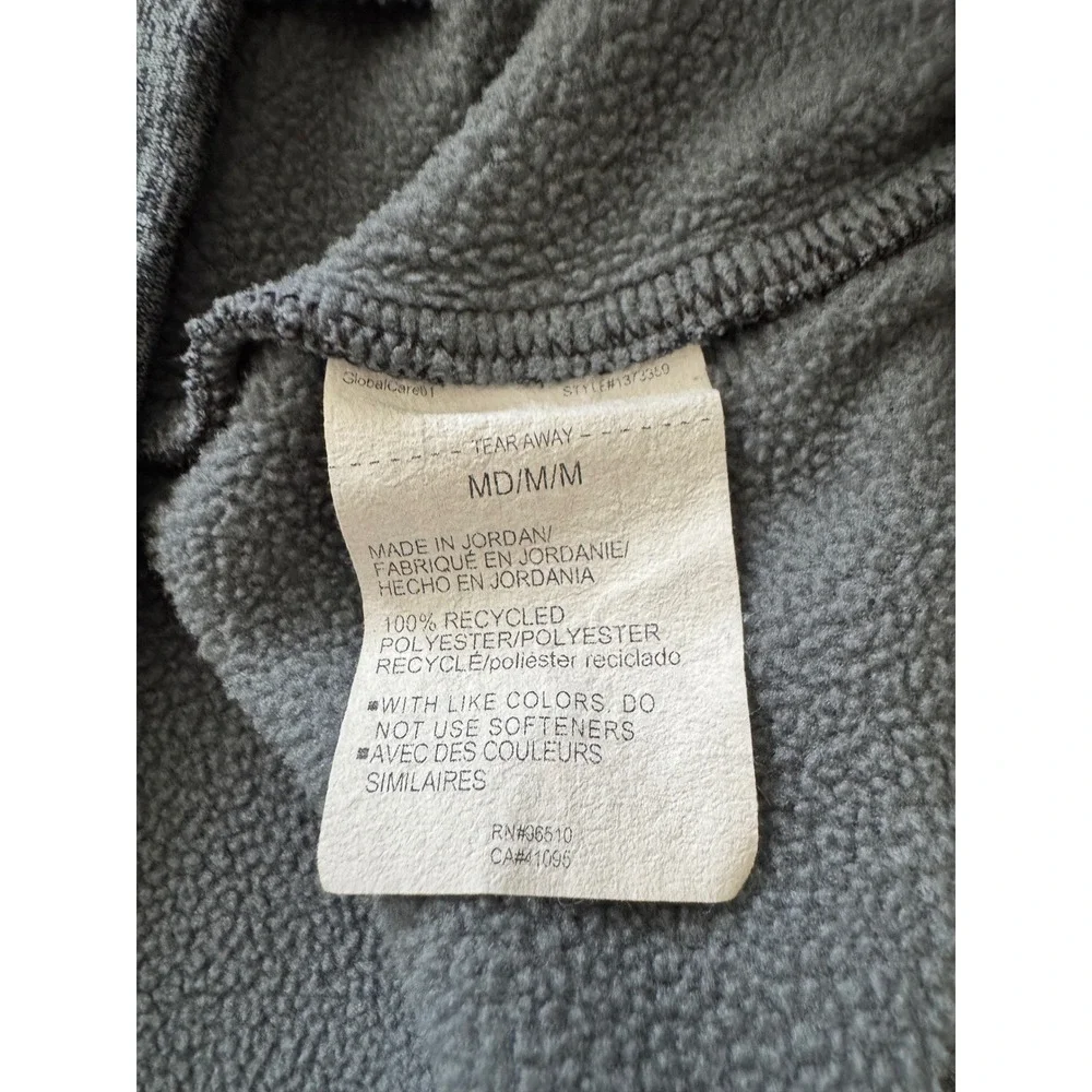 Under Armour Mens Armour Fleece 1/4 Zip Pullover Gray Heather 1373359-001 Size M - Picture 5 of 7